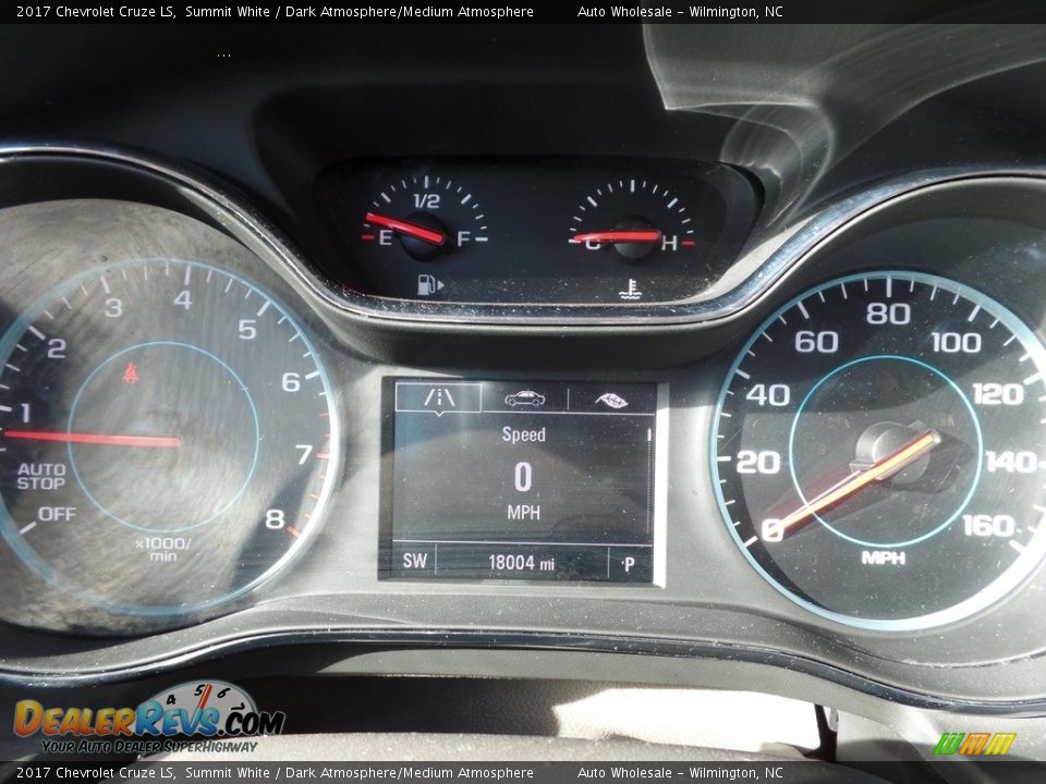 2017 Chevrolet Cruze LS Summit White / Dark Atmosphere/Medium Atmosphere Photo #16