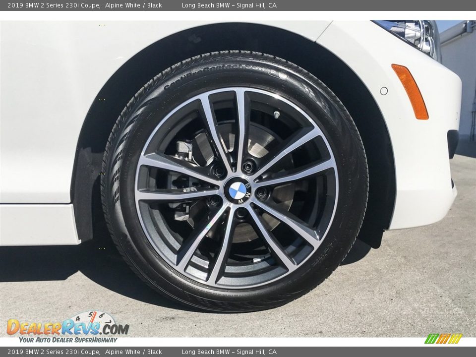 2019 BMW 2 Series 230i Coupe Alpine White / Black Photo #9