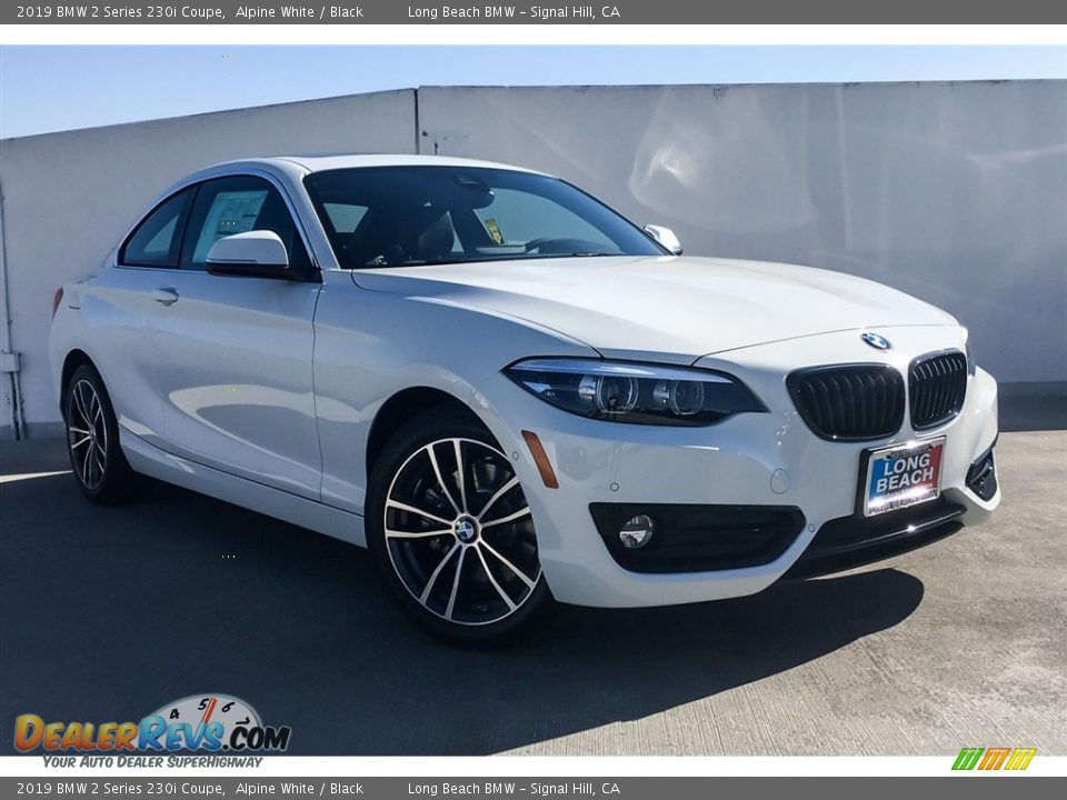 2019 BMW 2 Series 230i Coupe Alpine White / Black Photo #12