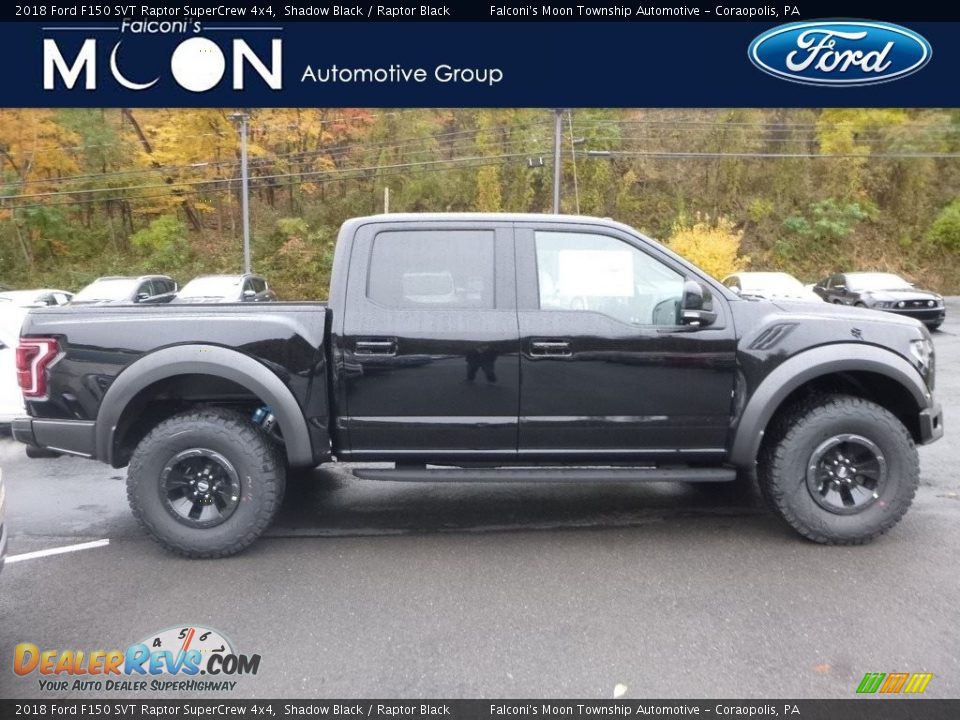 2018 Ford F150 SVT Raptor SuperCrew 4x4 Shadow Black / Raptor Black Photo #1
