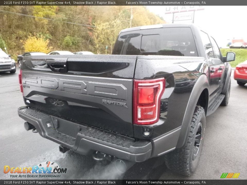 2018 Ford F150 SVT Raptor SuperCrew 4x4 Shadow Black / Raptor Black Photo #2