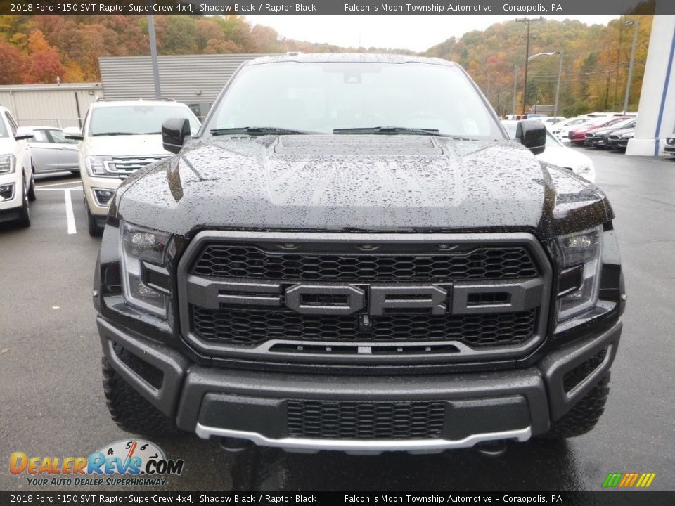 2018 Ford F150 SVT Raptor SuperCrew 4x4 Shadow Black / Raptor Black Photo #4