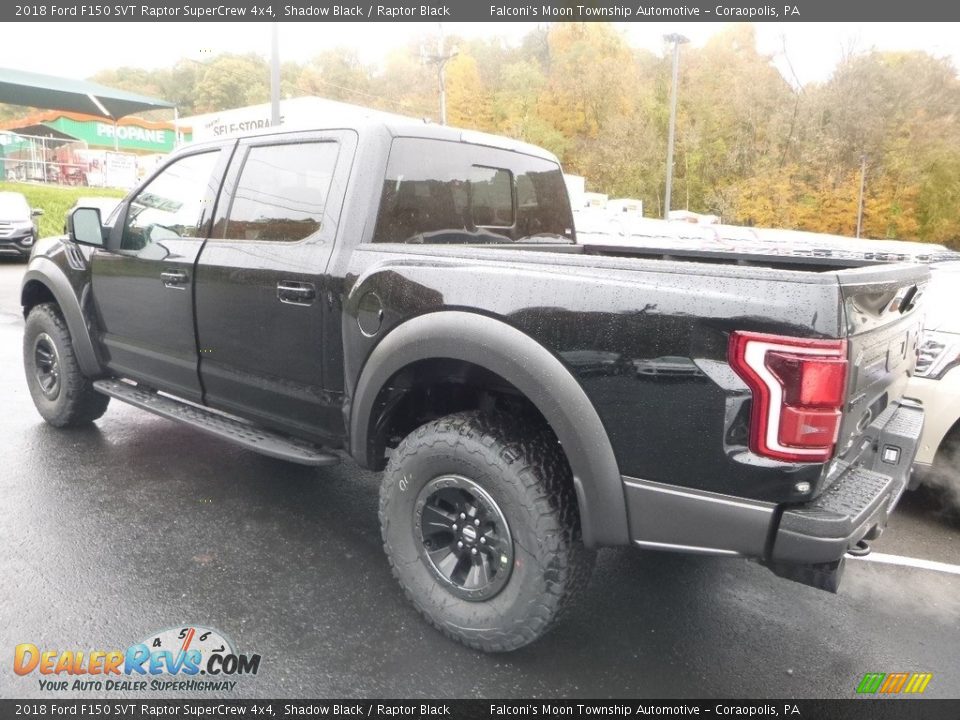 2018 Ford F150 SVT Raptor SuperCrew 4x4 Shadow Black / Raptor Black Photo #6