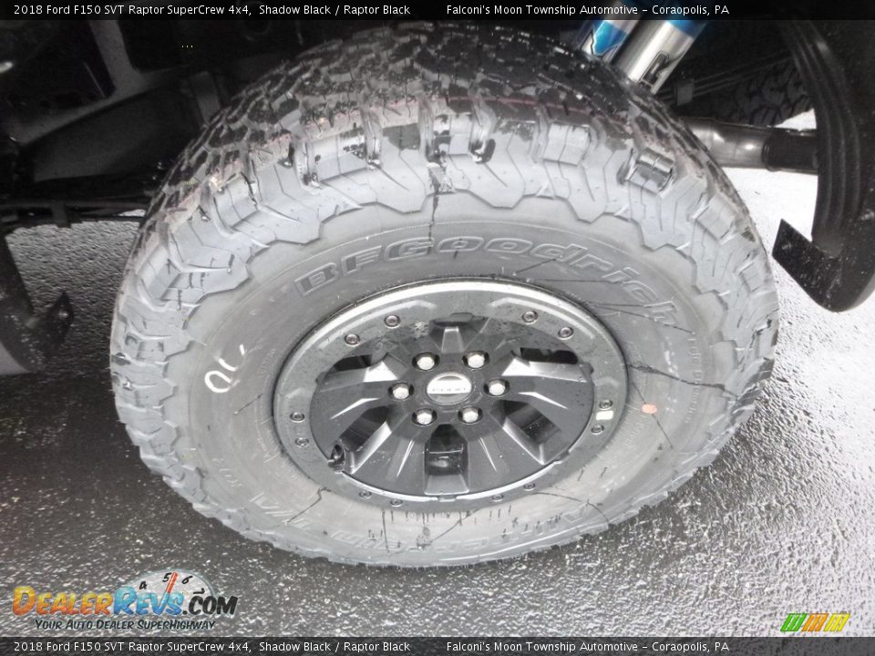 2018 Ford F150 SVT Raptor SuperCrew 4x4 Shadow Black / Raptor Black Photo #7