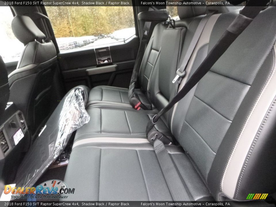 2018 Ford F150 SVT Raptor SuperCrew 4x4 Shadow Black / Raptor Black Photo #8