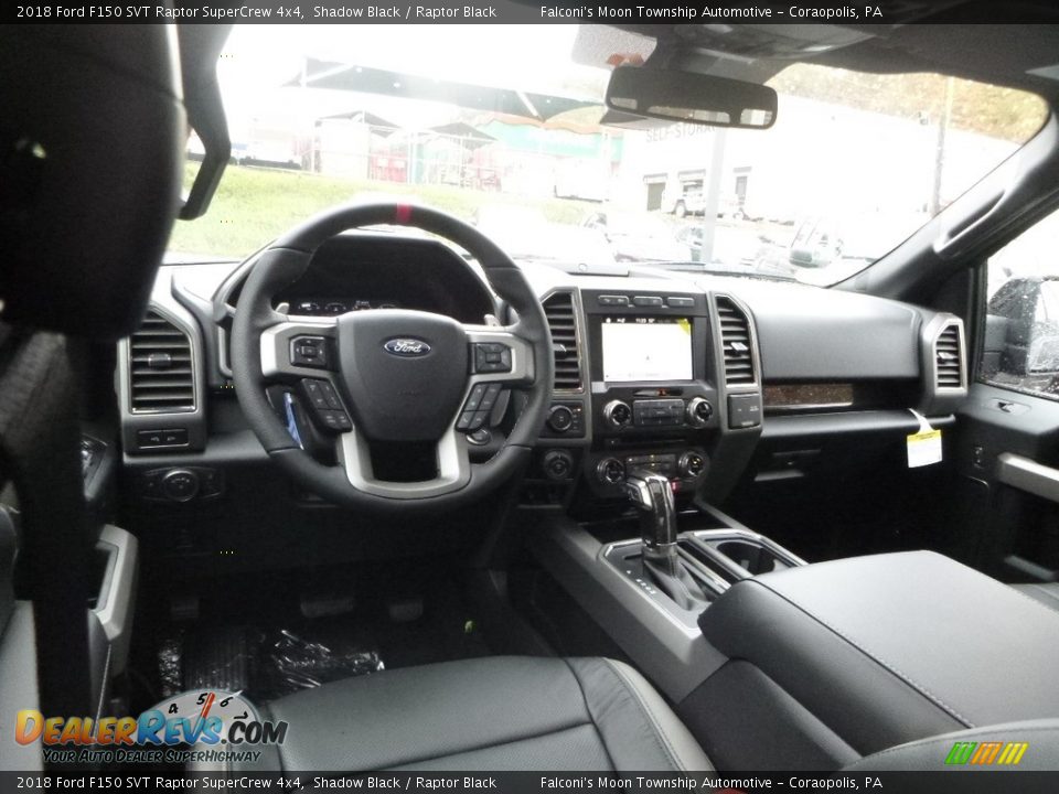 2018 Ford F150 SVT Raptor SuperCrew 4x4 Shadow Black / Raptor Black Photo #9