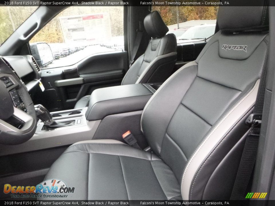 2018 Ford F150 SVT Raptor SuperCrew 4x4 Shadow Black / Raptor Black Photo #10