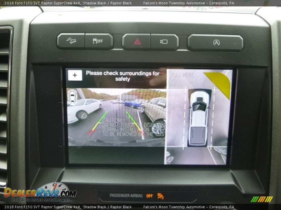 2018 Ford F150 SVT Raptor SuperCrew 4x4 Shadow Black / Raptor Black Photo #15