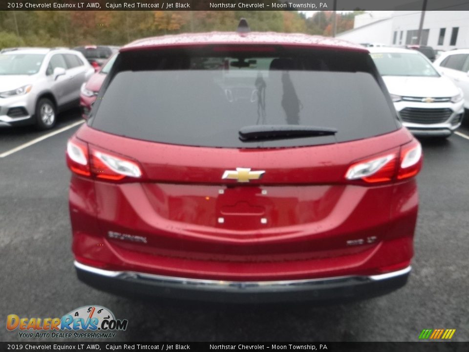 2019 Chevrolet Equinox LT AWD Cajun Red Tintcoat / Jet Black Photo #4