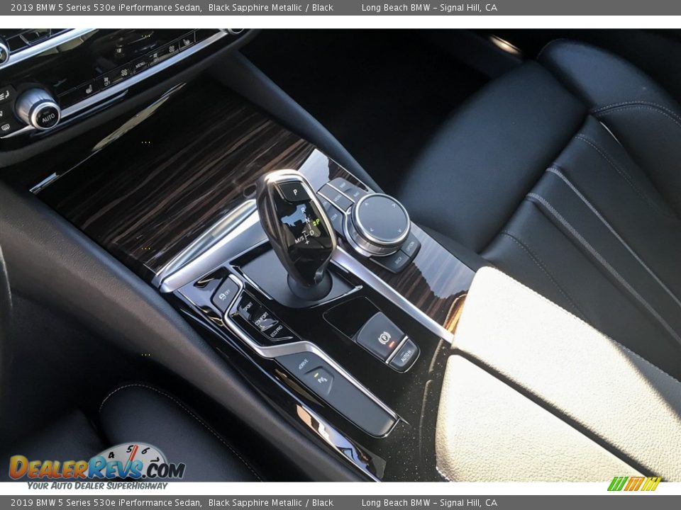 2019 BMW 5 Series 530e iPerformance Sedan Black Sapphire Metallic / Black Photo #7