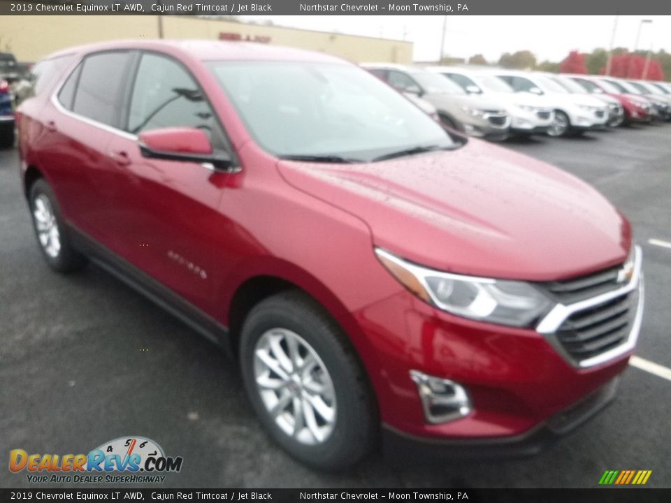 2019 Chevrolet Equinox LT AWD Cajun Red Tintcoat / Jet Black Photo #7