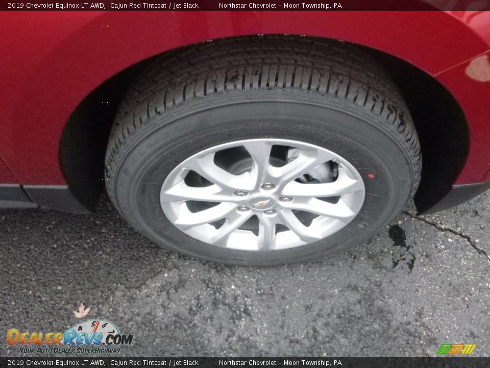 2019 Chevrolet Equinox LT AWD Cajun Red Tintcoat / Jet Black Photo #9