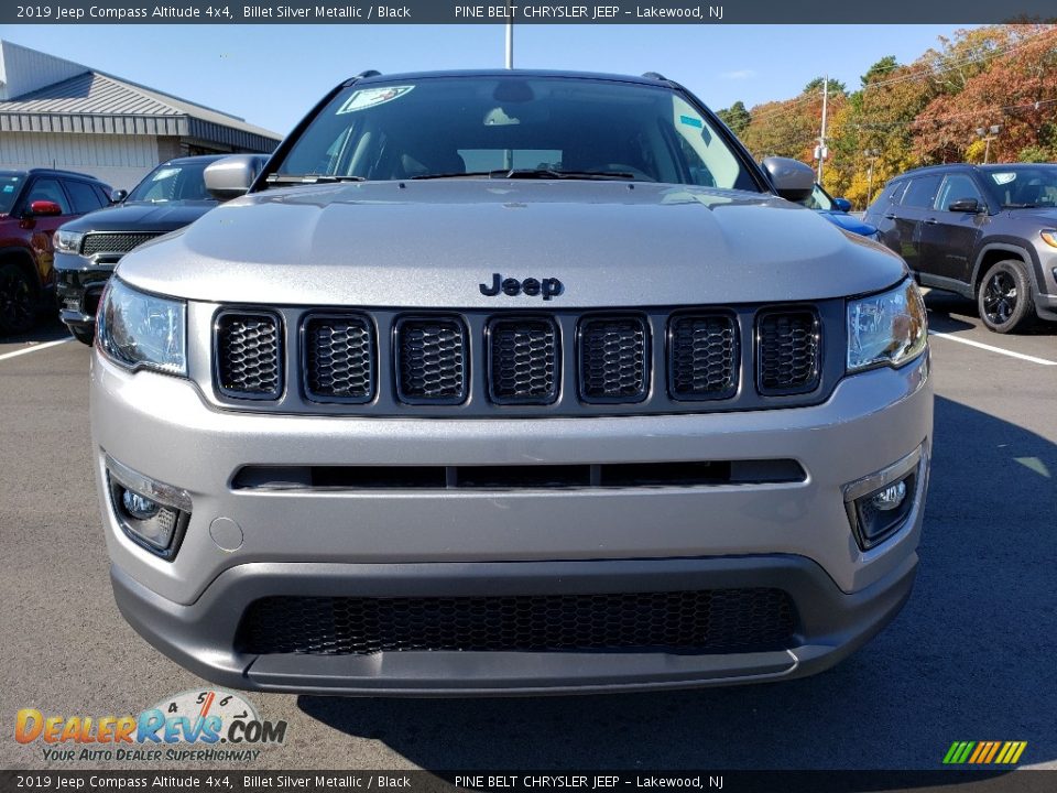 2019 Jeep Compass Altitude 4x4 Billet Silver Metallic / Black Photo #2