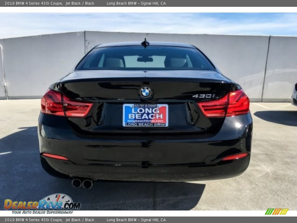 2019 BMW 4 Series 430i Coupe Jet Black / Black Photo #3