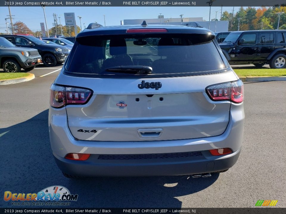 2019 Jeep Compass Altitude 4x4 Billet Silver Metallic / Black Photo #5