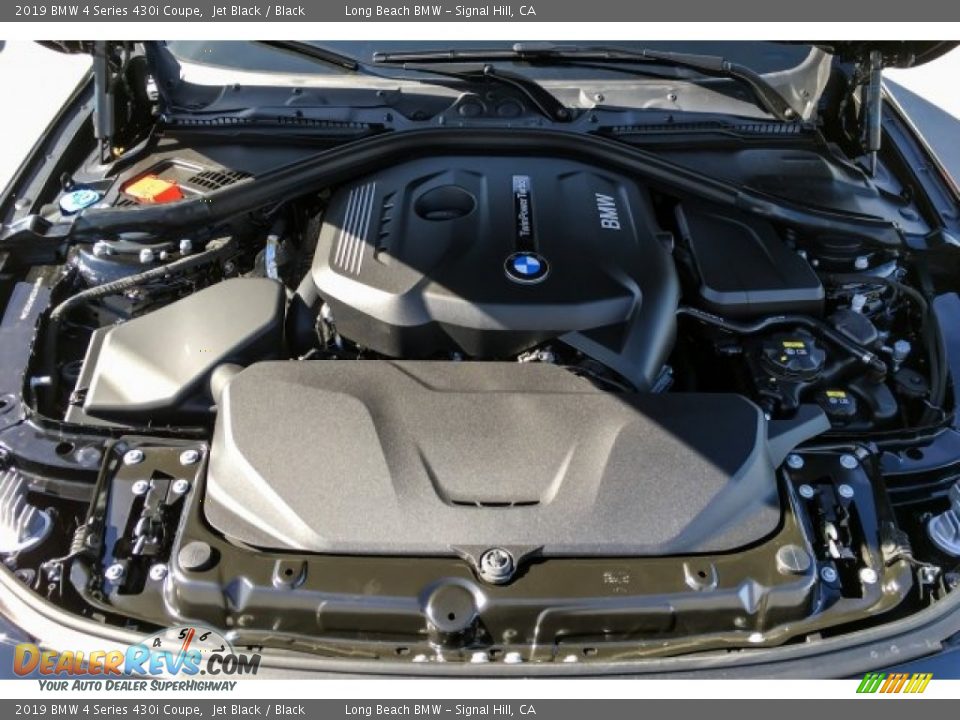 2019 BMW 4 Series 430i Coupe Jet Black / Black Photo #8