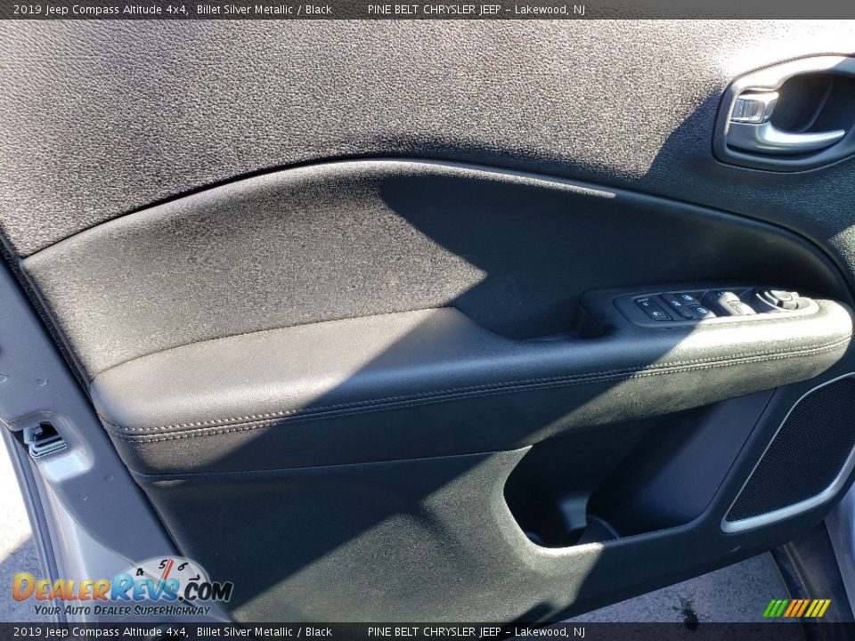 2019 Jeep Compass Altitude 4x4 Billet Silver Metallic / Black Photo #7