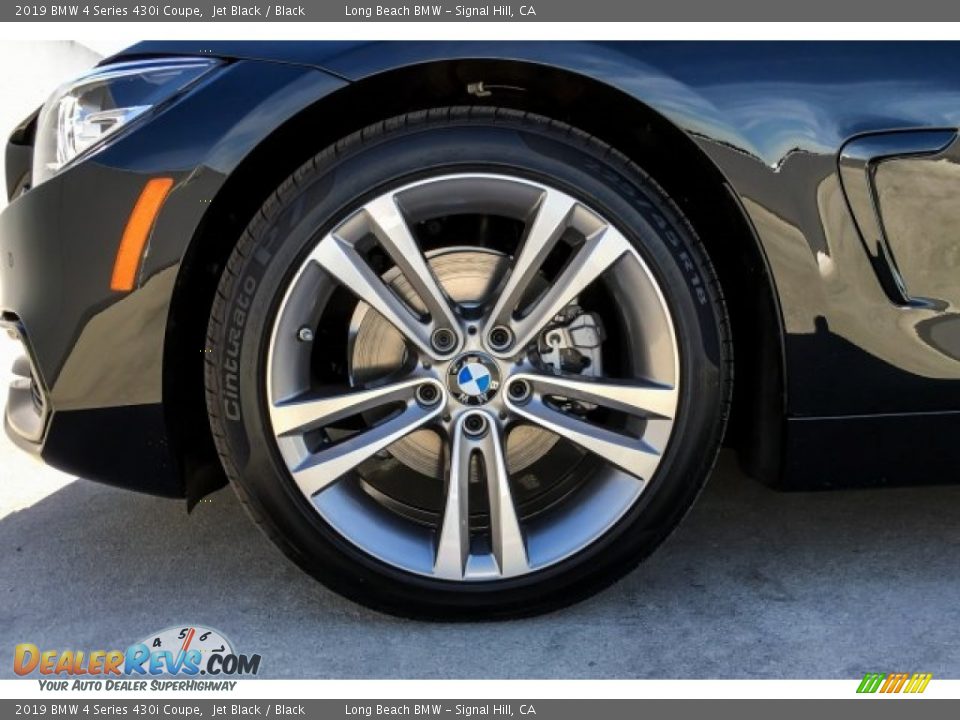 2019 BMW 4 Series 430i Coupe Jet Black / Black Photo #9