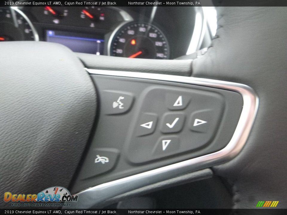 2019 Chevrolet Equinox LT AWD Cajun Red Tintcoat / Jet Black Photo #19