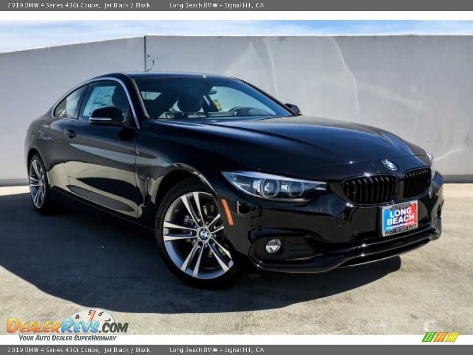 2019 BMW 4 Series 430i Coupe Jet Black / Black Photo #12