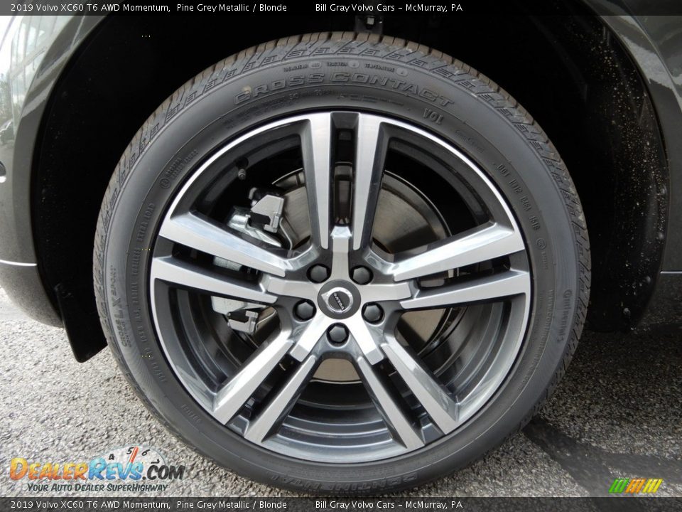 2019 Volvo XC60 T6 AWD Momentum Wheel Photo #6