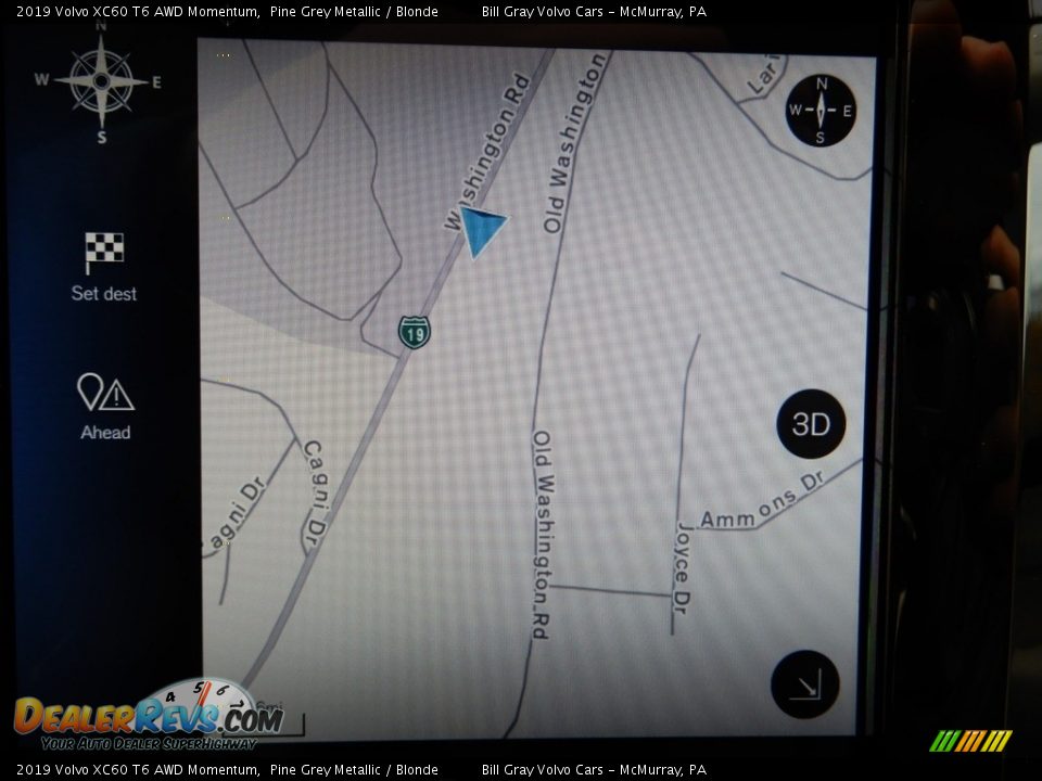 Navigation of 2019 Volvo XC60 T6 AWD Momentum Photo #13