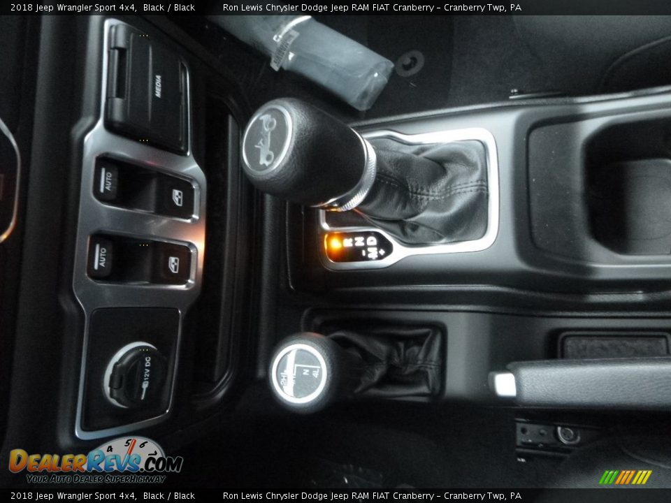 2018 Jeep Wrangler Sport 4x4 Black / Black Photo #20