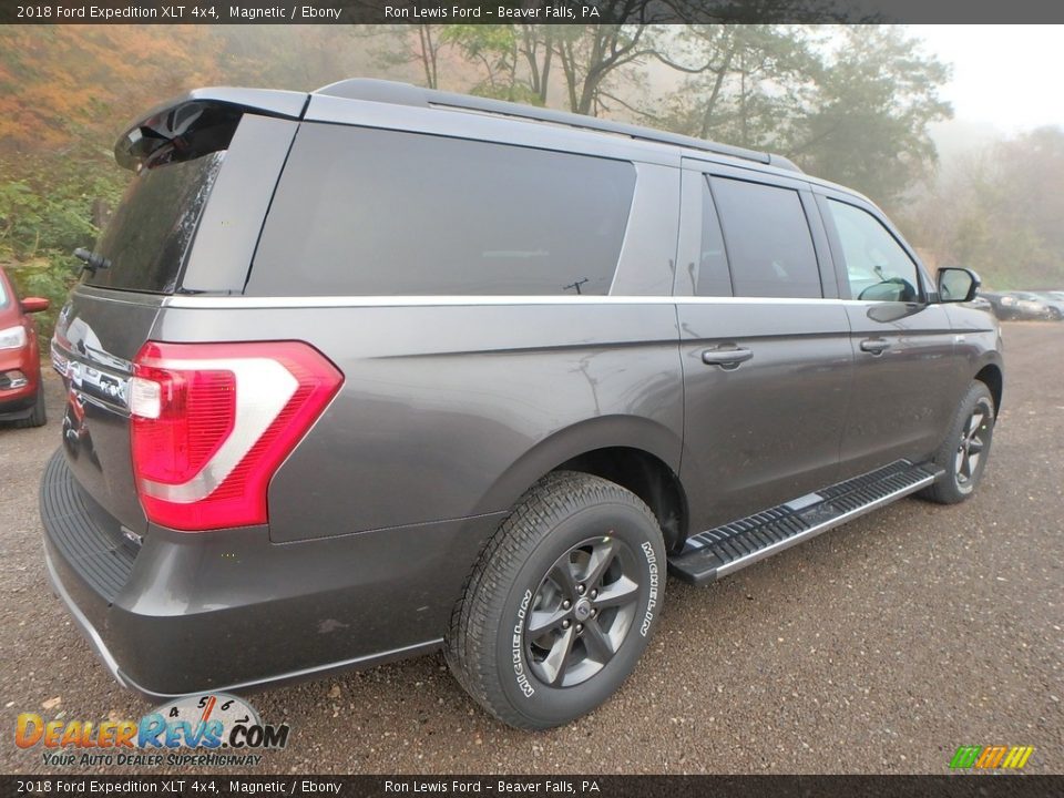 2018 Ford Expedition XLT 4x4 Magnetic / Ebony Photo #2