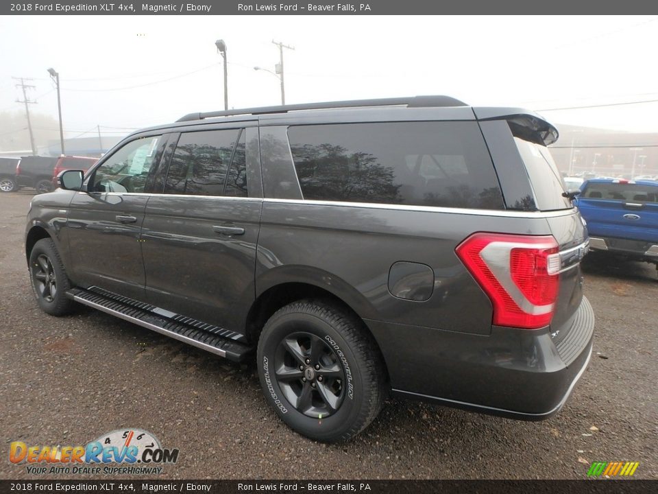 2018 Ford Expedition XLT 4x4 Magnetic / Ebony Photo #5