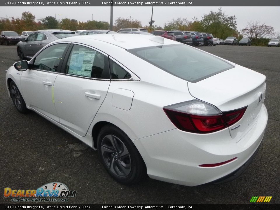 2019 Honda Insight LX White Orchid Pearl / Black Photo #3