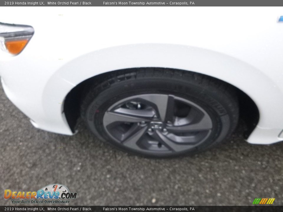 2019 Honda Insight LX White Orchid Pearl / Black Photo #8
