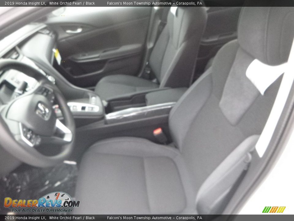 2019 Honda Insight LX White Orchid Pearl / Black Photo #9