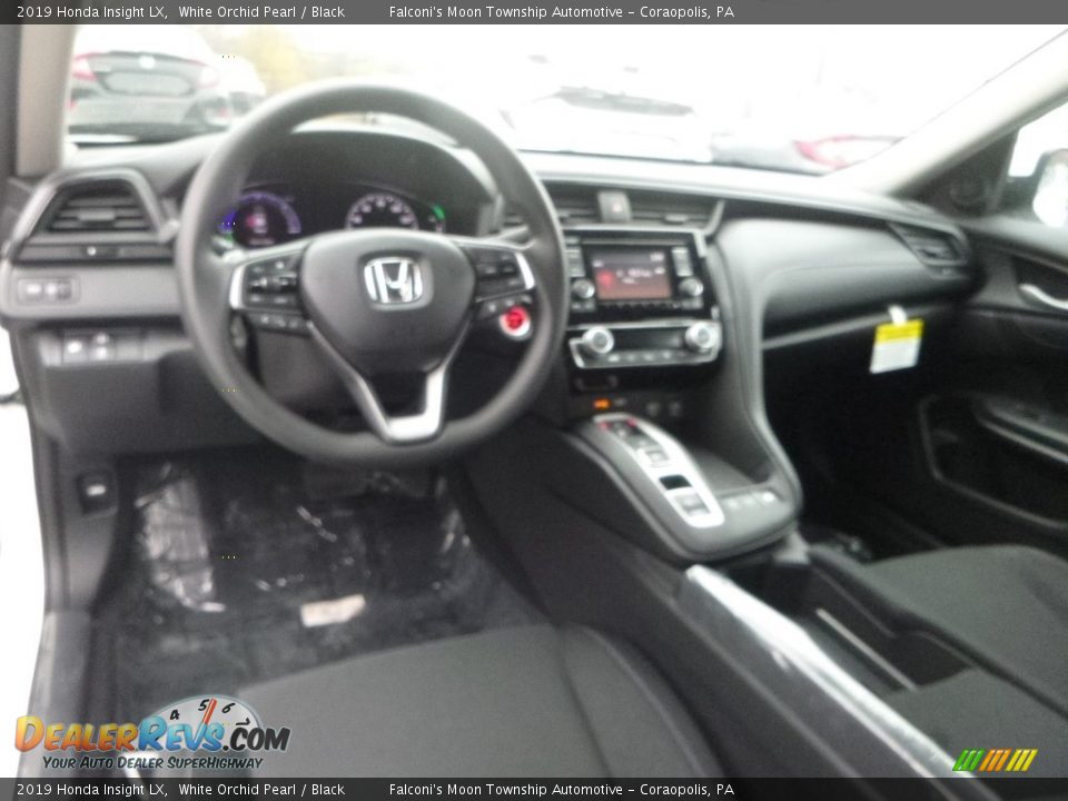2019 Honda Insight LX White Orchid Pearl / Black Photo #11
