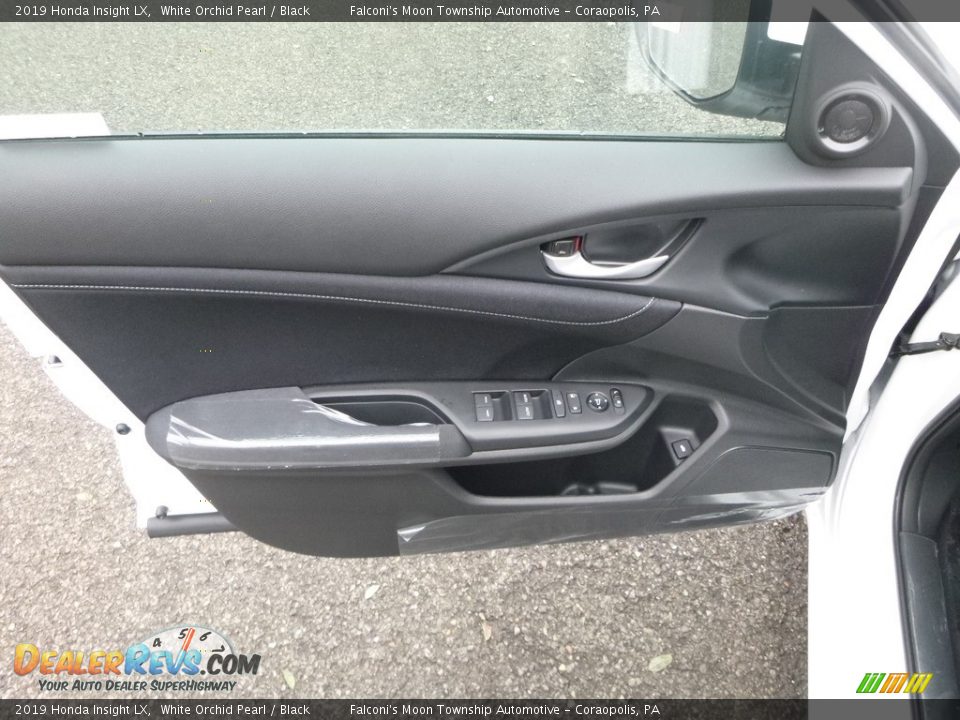 2019 Honda Insight LX White Orchid Pearl / Black Photo #12