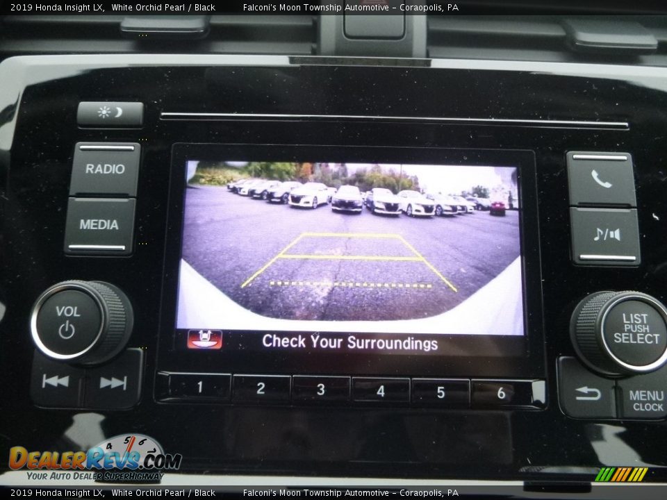 2019 Honda Insight LX White Orchid Pearl / Black Photo #16