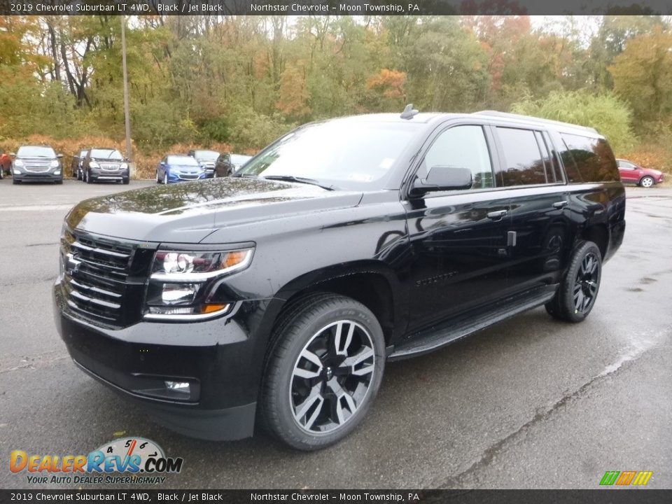 2019 Chevrolet Suburban LT 4WD Black / Jet Black Photo #1
