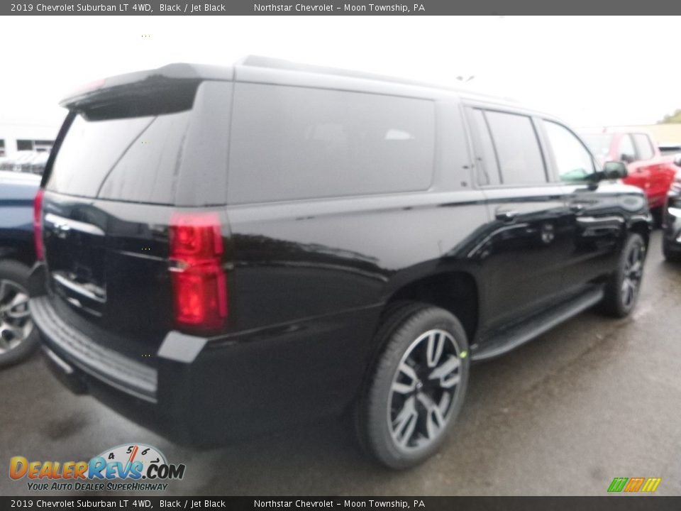 2019 Chevrolet Suburban LT 4WD Black / Jet Black Photo #5