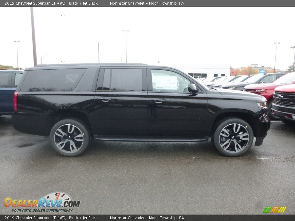 2019 Chevrolet Suburban LT 4WD Black / Jet Black Photo #6