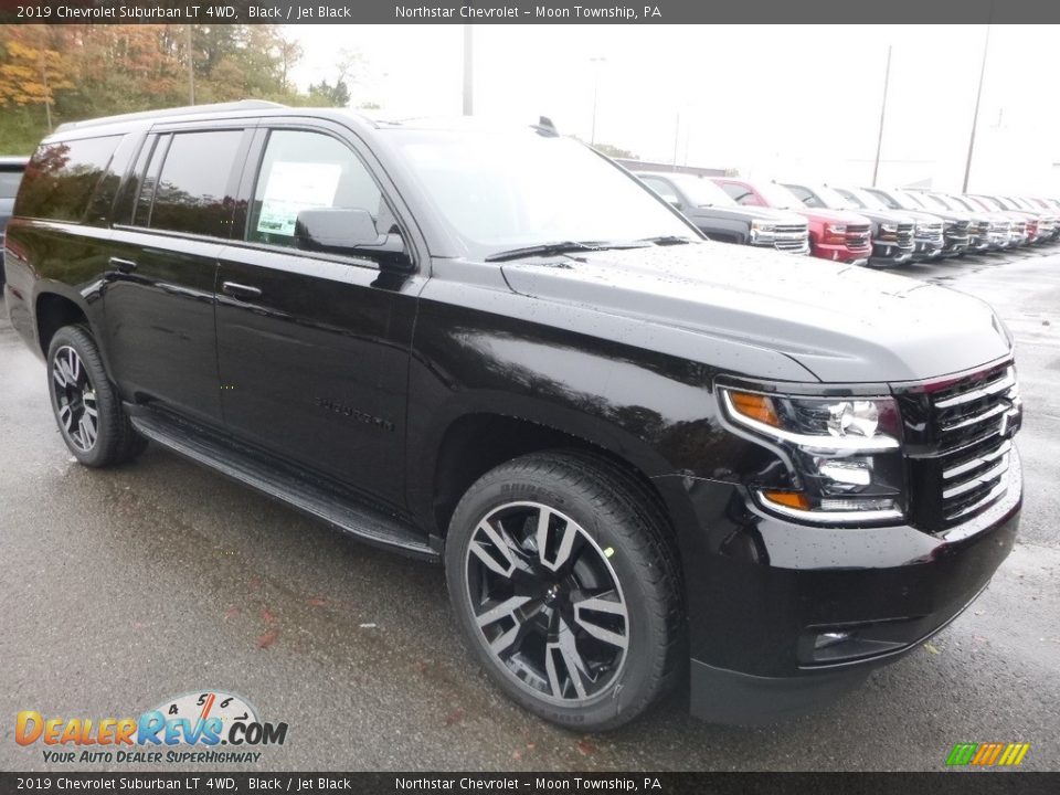 2019 Chevrolet Suburban LT 4WD Black / Jet Black Photo #7
