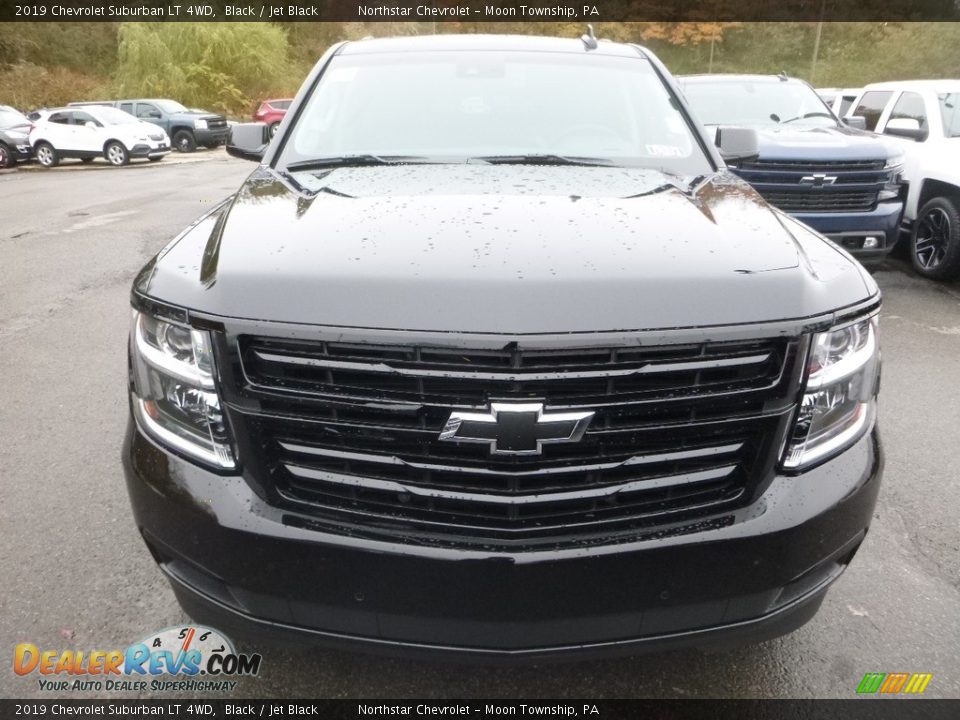 2019 Chevrolet Suburban LT 4WD Black / Jet Black Photo #8