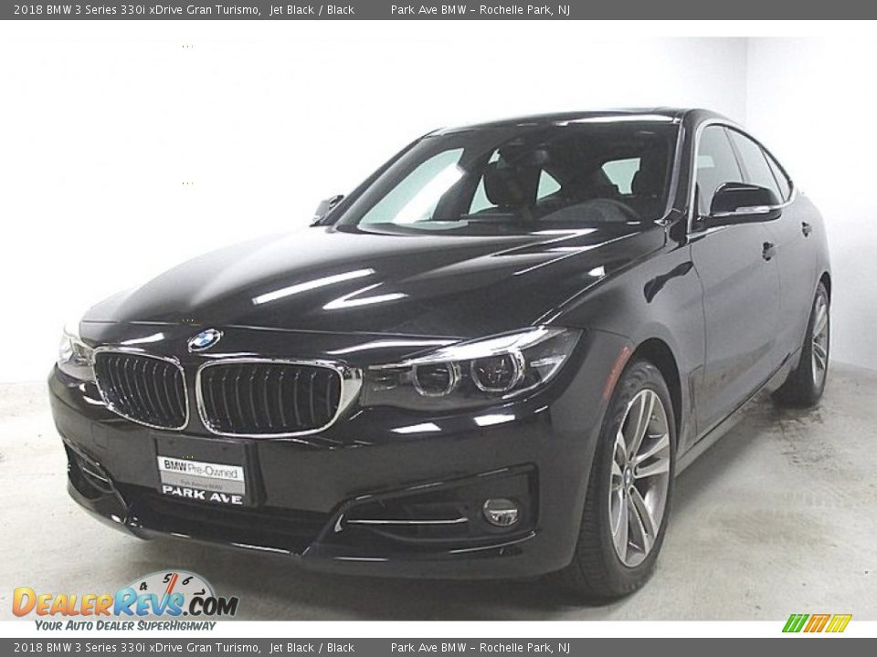 2018 BMW 3 Series 330i xDrive Gran Turismo Jet Black / Black Photo #1