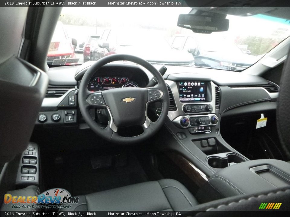2019 Chevrolet Suburban LT 4WD Black / Jet Black Photo #13