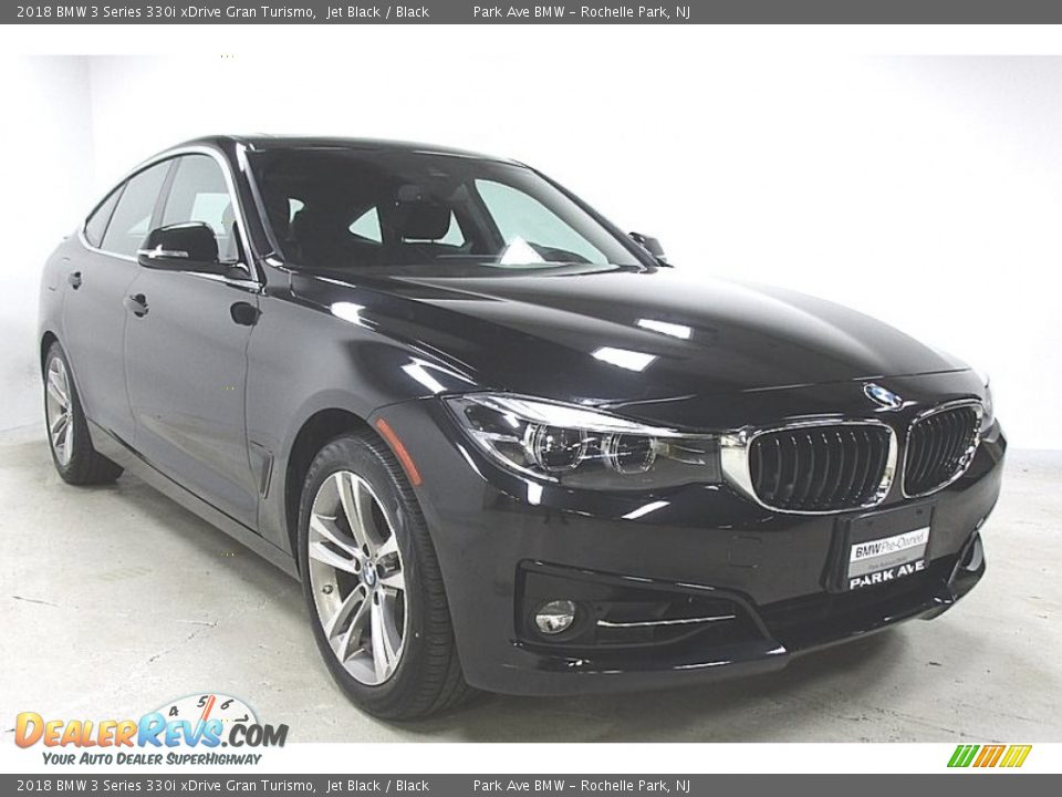 2018 BMW 3 Series 330i xDrive Gran Turismo Jet Black / Black Photo #7