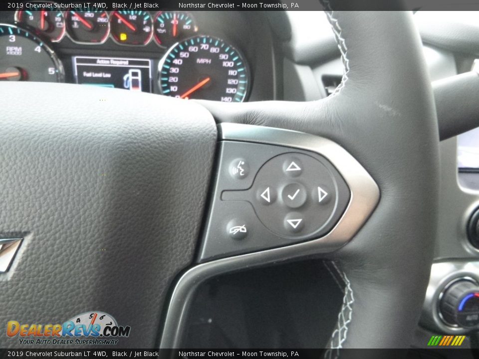 2019 Chevrolet Suburban LT 4WD Black / Jet Black Photo #19