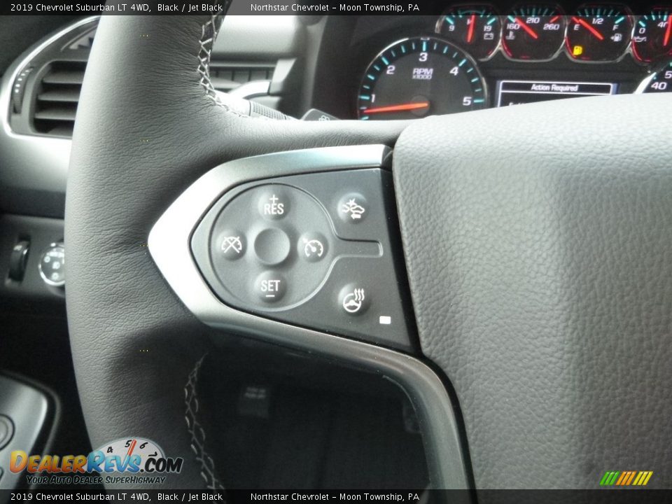 2019 Chevrolet Suburban LT 4WD Black / Jet Black Photo #20