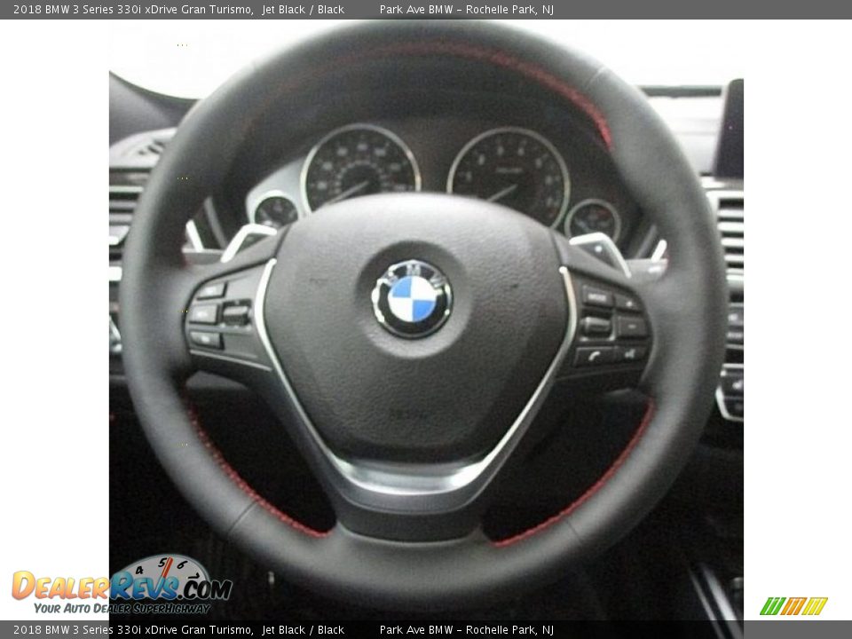 2018 BMW 3 Series 330i xDrive Gran Turismo Jet Black / Black Photo #26
