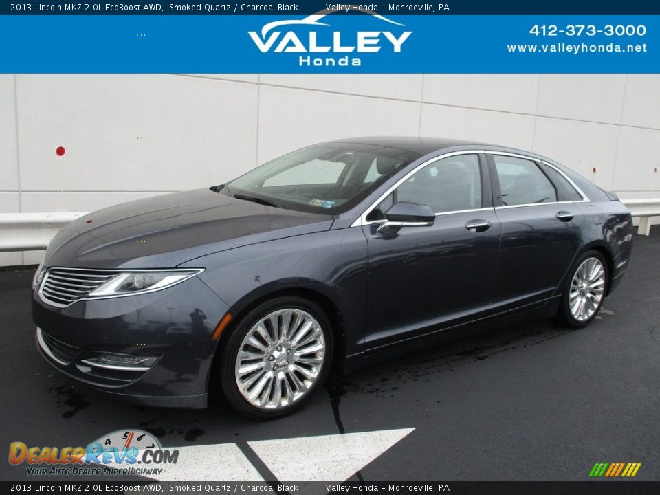2013 Lincoln MKZ 2.0L EcoBoost AWD Smoked Quartz / Charcoal Black Photo #1