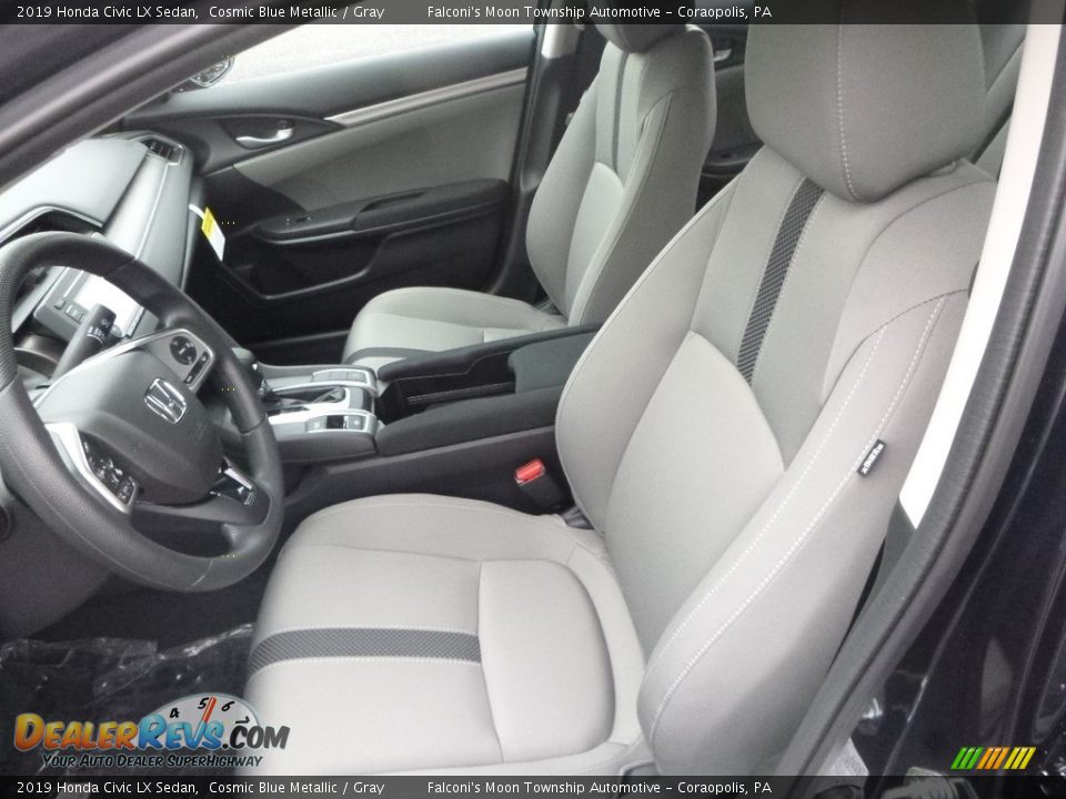 Front Seat of 2019 Honda Civic LX Sedan Photo #9
