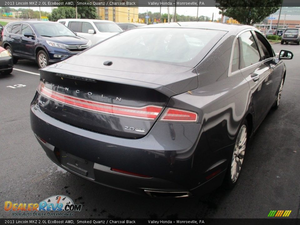 2013 Lincoln MKZ 2.0L EcoBoost AWD Smoked Quartz / Charcoal Black Photo #5