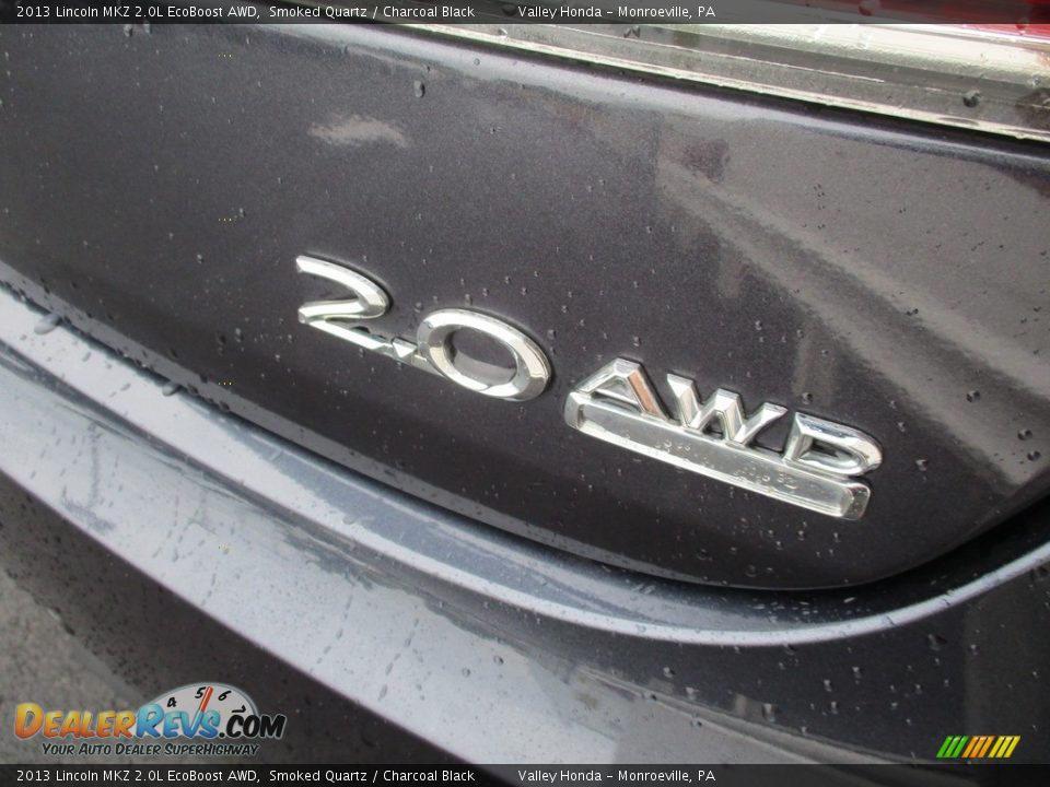 2013 Lincoln MKZ 2.0L EcoBoost AWD Smoked Quartz / Charcoal Black Photo #6